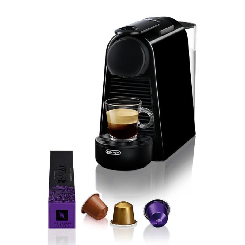 MÁQUINA CAFÉ CÁPSULAS DELONGHI NESPRESSO ESSENZA MINI EN85.B PRETO