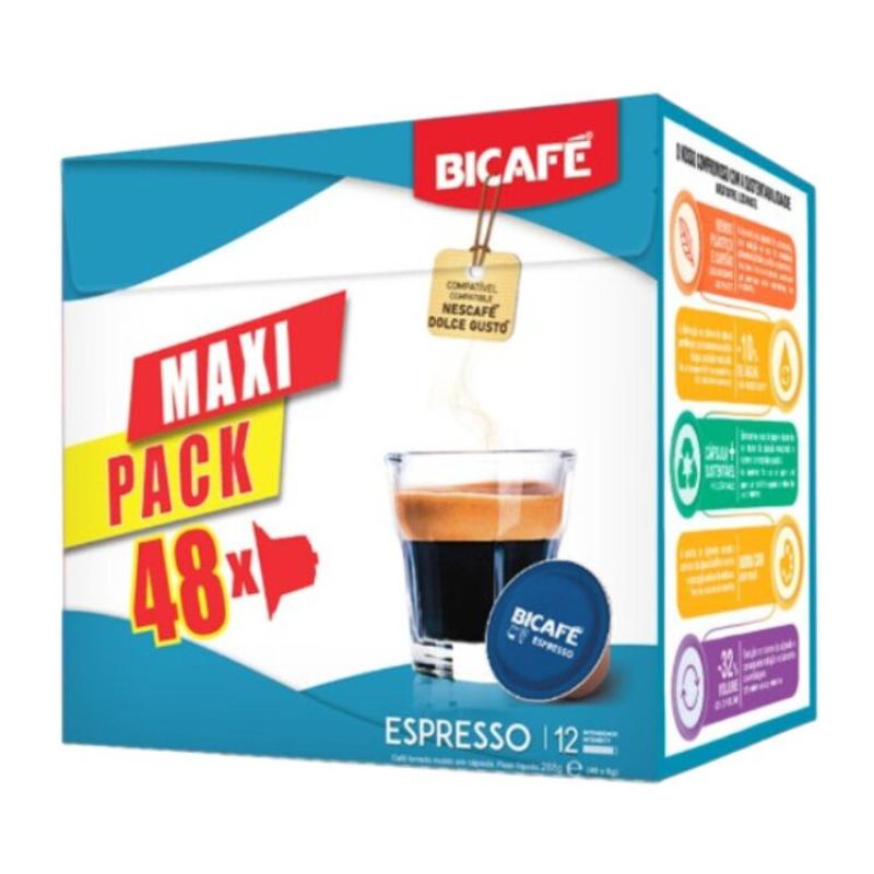 CÁPSULA BICAFE ESRESSO DOLCE GUSTO 48CAP