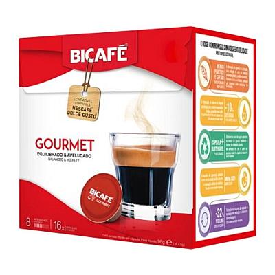 CÁPSULA BICAFE GOURMET DOLCE GUSTO 16CAP