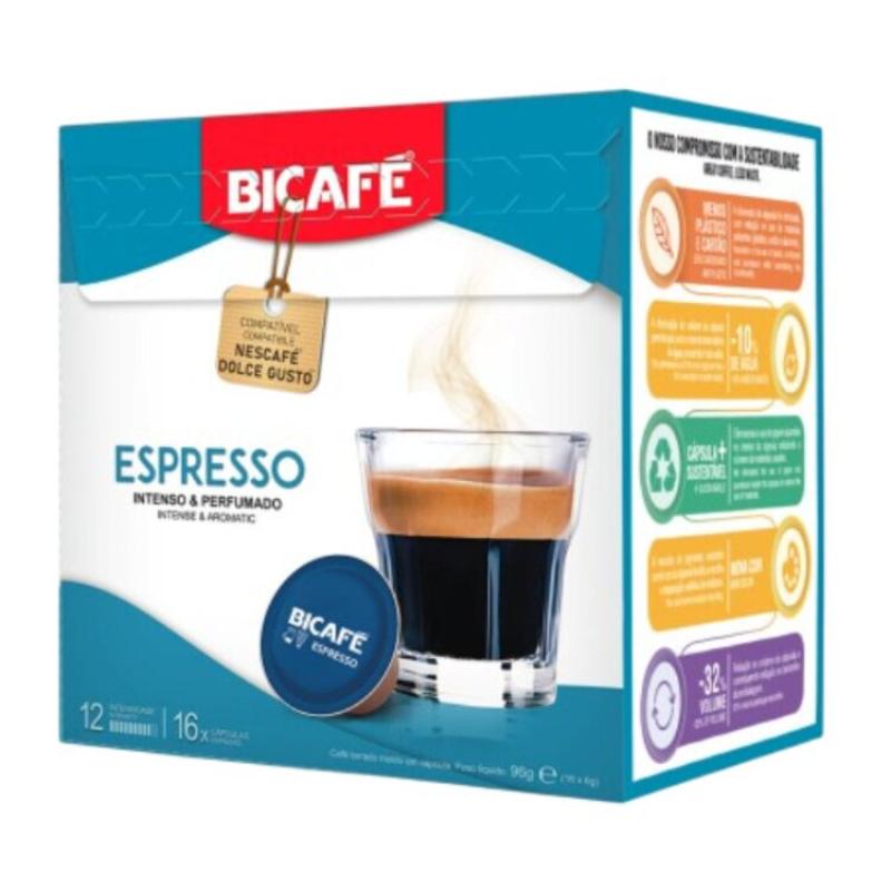 CÁPSULA BICAFE EXPRESSO DOLCE GUSTO 16CAP