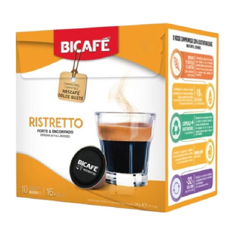 CÁPSULA BICAFE RISTRETO DOLCE GUSTO 16CAP