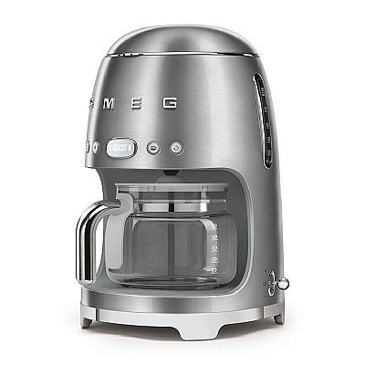 MÁQUINA CAFÉ FILTRO SMEG INOX ESCOVADO DCF02SSEU