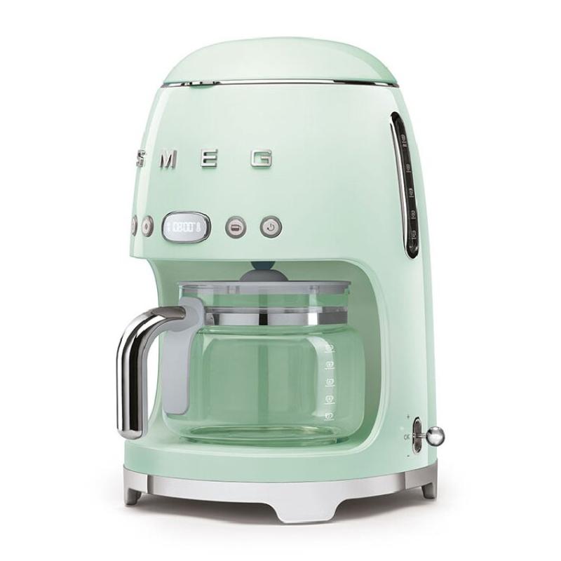 MÁQUINA CAFÉ FILTRO SMEG VERDE ÁGUA DCF02PGEU