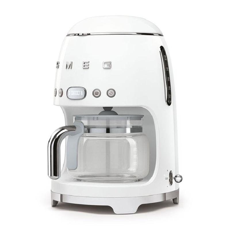 MÁQUINA CAFÉ FILTRO SMEG BRANCO DCF02WHEU