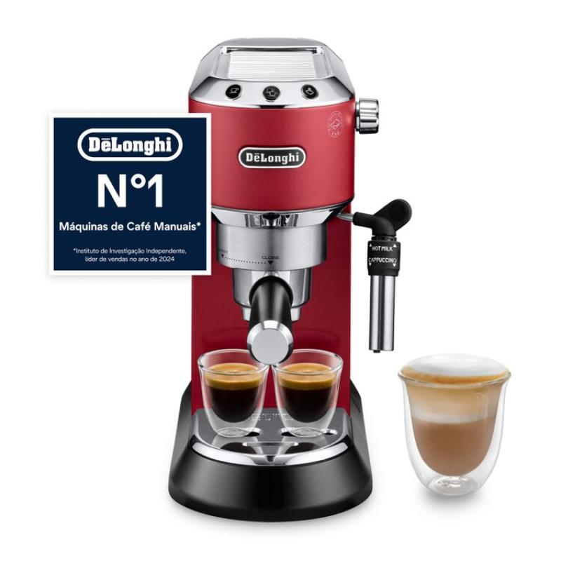 MÁQUINA CAFÉ EXPRESSO DELONGHI EC685.R DEDICA STYLE
