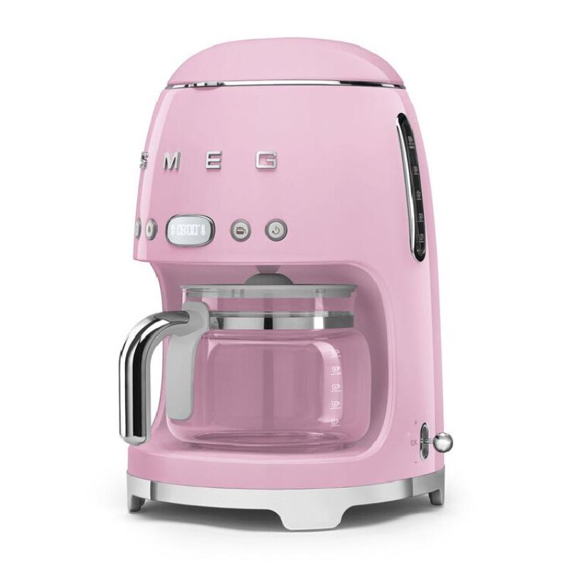 MÁQUINA CAFÉ FILTRO SMEG ROSA DCF02PKEU